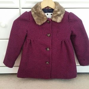 Cherokee Pea Coat size 5T